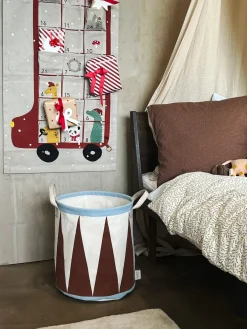 Børn OYOY Jul Tromme Opbevaringskurv, Multi