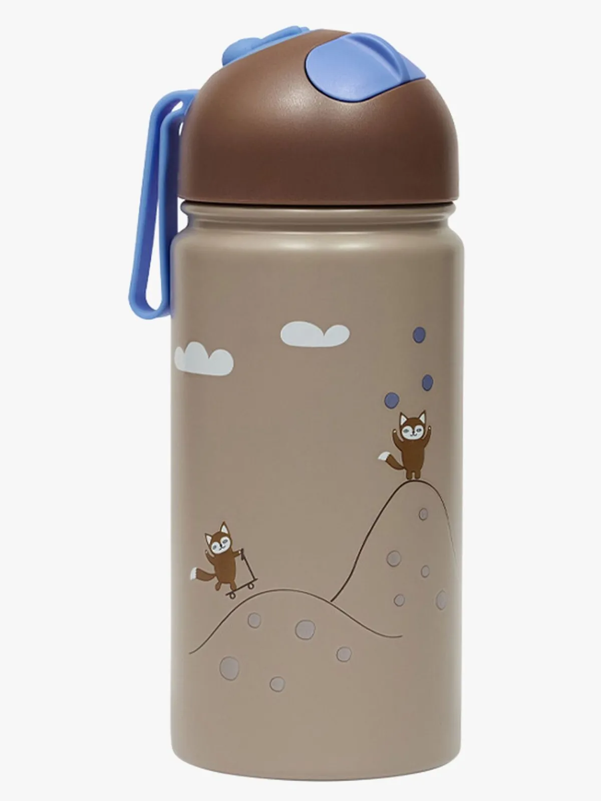 OYOY Spisetid*Mini Friends in the Forest Drikkedunk, Blue Blå