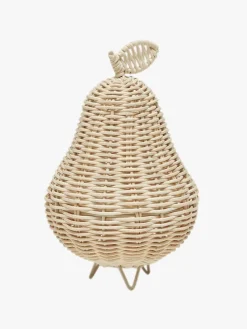 Børn OYOY Pear Rattan Natlampe, Nature