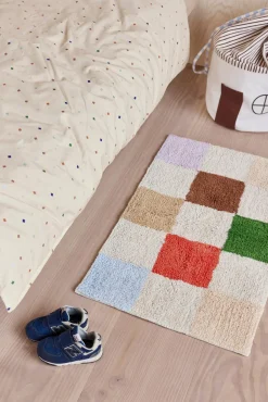 Børn OYOY Skak Gulvtæppe 48x80, Multi