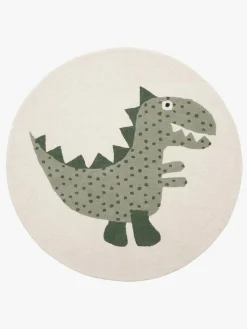 Børn OYOY Gulvtæpper>Theo Dino Gulvtæppe 120, Green