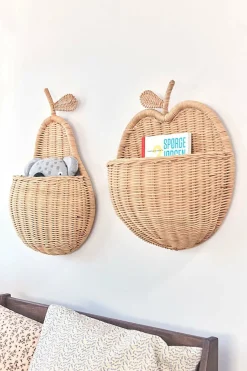 OYOY Børnemøbler*Vægkurv Pear, Nature Beige