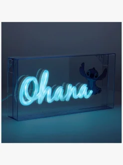 Paladone Lamper & Belysning*Stitch Ohana Neon LED-lampe