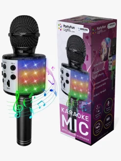 PartyFunLights Musikinstrumenter*Karaokemikrofon Bluetooth, Sort