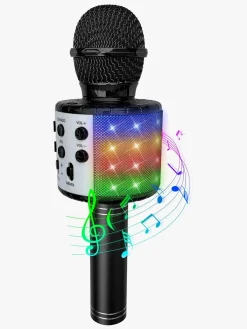 PartyFunLights Musikinstrumenter*Karaokemikrofon Bluetooth, Sort