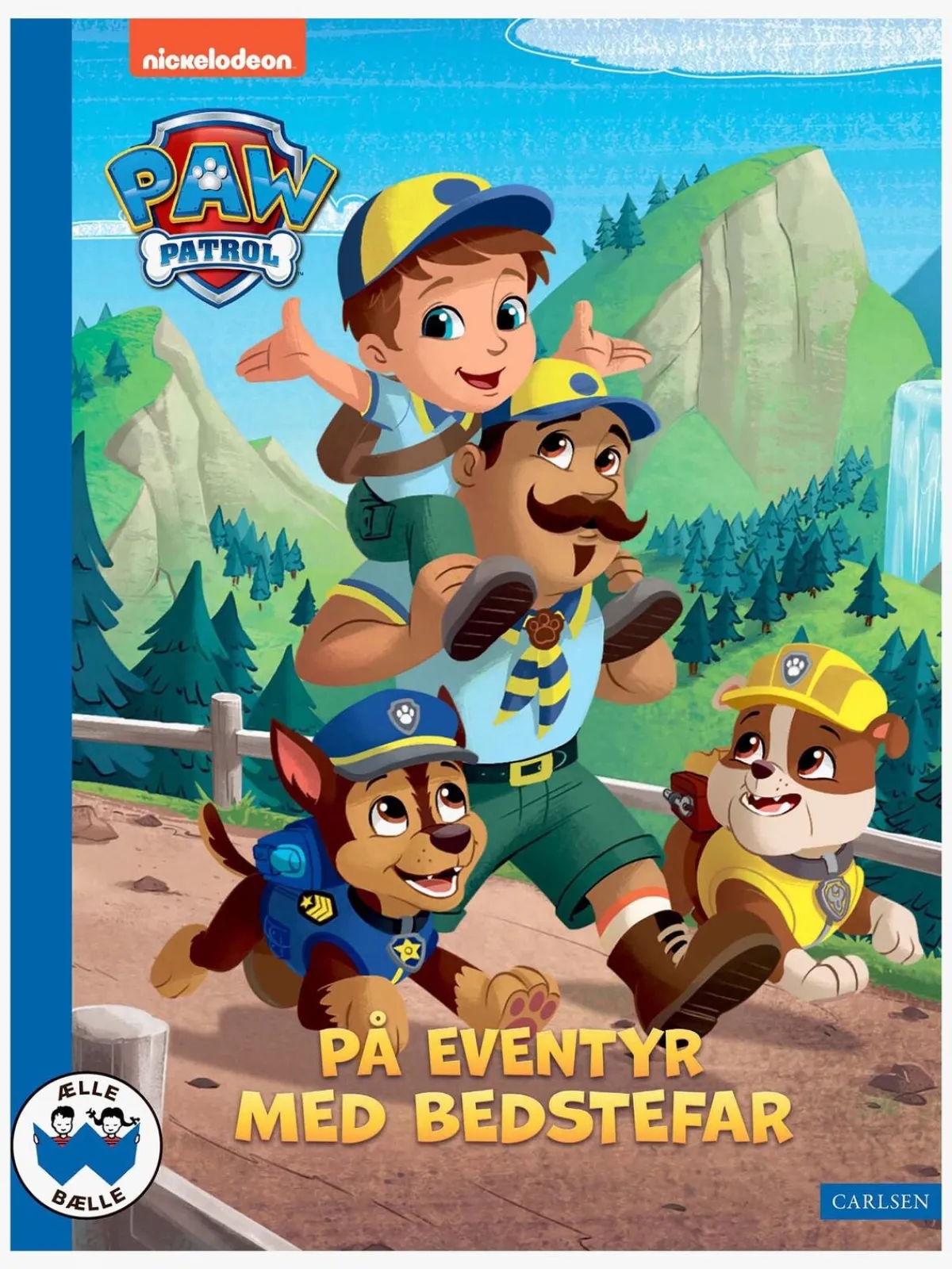 PawPatrol Bøger>Paw Patrol Bog På eventyr med bedstefar