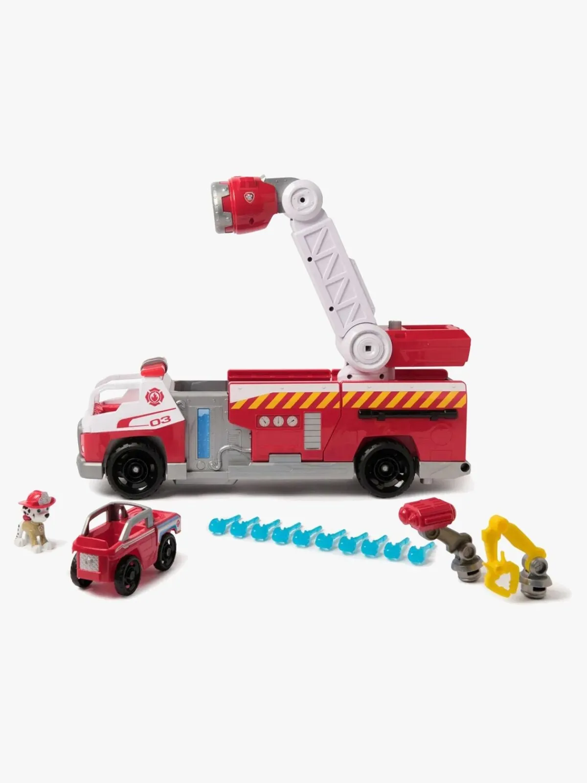 PawPatrol Legetøjsbiler & -Fartøjer>Paw Patrol Fire Rescue Deluxe Brandbil