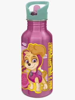 PawPatrol Spisetid*Paw Patrol Girls  Aluminium Drikkedunk 545ml, Pink Lyserød/Grøn
