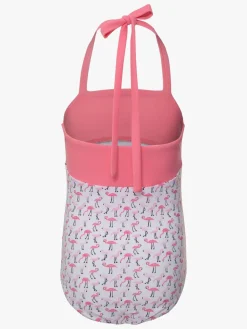 PetitCrabe Uv & Strand*Petit Crabe Ines Badedragt, Flamingos