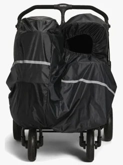 PetiteCherie Petite Cherie Regnslag til Søskendevogn, Black