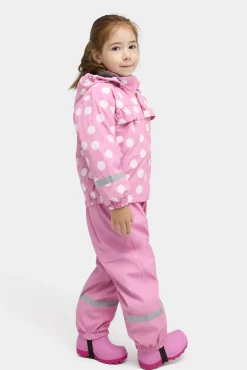 Børn PetiteCherieAtelier Regntøj></noscript>Petite Chérie Atelier Aline Foret Regnsæt, Purple Dots