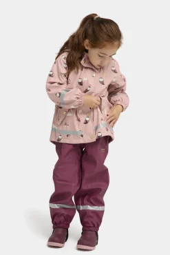 PetiteCherieAtelier Regntøj*Petite Chérie Atelier Amira Foret Regnsæt, Mellow Rose Lyserød/Brun/Hvid