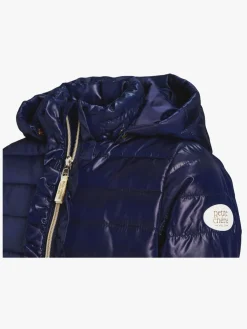 Børn PetiteCherieAtelier Overtøj></noscript>Petite Chérie Atelier Annabelle Dynejakke, Navy