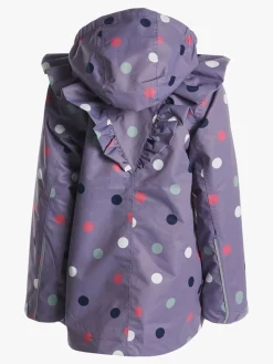 PetiteCherieAtelier Overtøj*Petite Chérie Atelier Astrid Skaljakke, Dots Lavender Gray Lilla/Lyserød/Blå