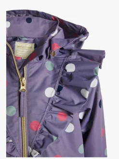 PetiteCherieAtelier Overtøj*Petite Chérie Atelier Astrid Skaljakke, Dots Lavender Gray Lilla/Lyserød/Blå