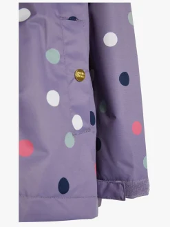 PetiteCherieAtelier Overtøj*Petite Chérie Atelier Astrid Skaljakke, Dots Lavender Gray Lilla/Lyserød/Blå