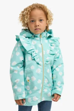 Børn PetiteCherieAtelier Petite Chérie Atelier Astrid Skaljakke, Daisy Turquoise