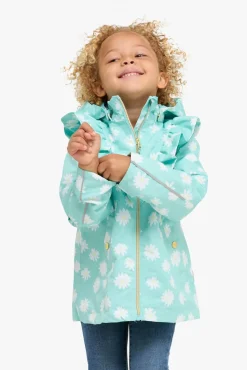 Børn PetiteCherieAtelier Petite Chérie Atelier Astrid Skaljakke, Daisy Turquoise