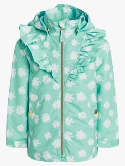 Børn PetiteCherieAtelier Petite Chérie Atelier Astrid Skaljakke, Daisy Turquoise