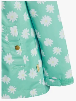 Børn PetiteCherieAtelier Petite Chérie Atelier Astrid Skaljakke, Daisy Turquoise
