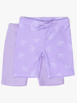 PetiteCherieAtelier Uv & Strand*Petite Chérie Atelier Azura UV-shorts 2-pak, Lavender