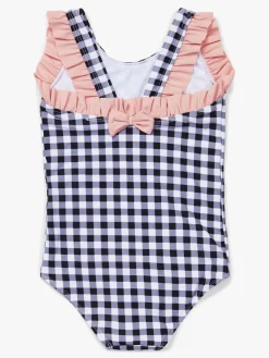 PetiteCherieAtelier Uv & Strand*Petite Chérie Atelier Bonnie Badedragt, Phantom Blå/Hvid