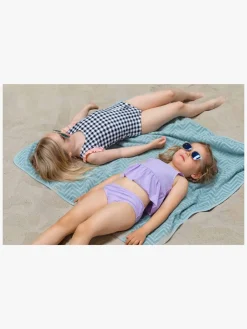 PetiteCherieAtelier Uv & Strand*Petite Chérie Atelier Bonnie Badedragt, Phantom Blå/Hvid