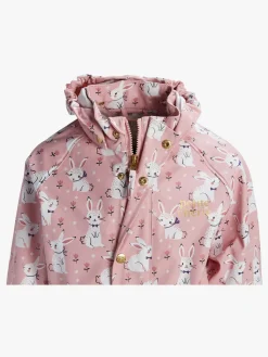 PetiteCherieAtelier Regntøj*Petite Chérie Atelier Cleo Regnsæt, Bunny Meadow/Bridal Rose Lyserød/Hvid