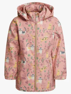 Børn PetiteCherieAtelier Petite Chérie Atelier Isabelle Softshelljakke, Mellow Rose