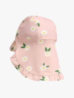 PetiteCherieAtelier Uv & Strand*Petite Chérie Atelier Lou UV-Hat, Pink Daisy Lyserød/Hvid