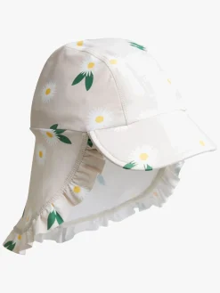 Børn PetiteCherieAtelier Uv & Strand>Petite Chérie Atelier Lou UV-Hat, Daisy