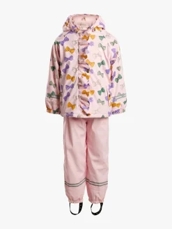 PetiteCherieAtelier Regntøj*Petite Chérie Atelier Maia Foret Regnsæt, Rosette Minuet Parfait Pink Lyserød/Orange