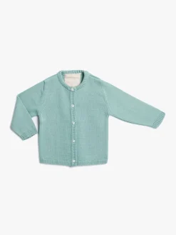 PetiteCherieAtelier Uldtøj|Overdele*Petite Chérie Atelier Margit Babytrøje, Light Green/Dusty Green