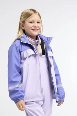 Børn PetiteCherieAtelier Regntøj>Petite Chérie Atelier Maxime Regnsæt, Dusted Peri/Pastel Lilac