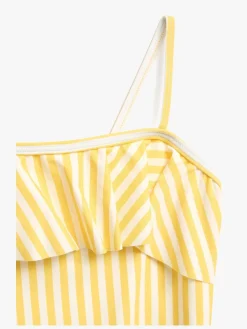 Børn PetiteCherieAtelier Petite Chérie Atelier Nathalie UV-Badedragt, Yellow Stripe
