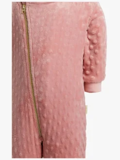 Børn PetiteCherieAtelier Fleecetøj></noscript>Petite Chérie Atelier Nour Fleecedragt, Mellow Rose