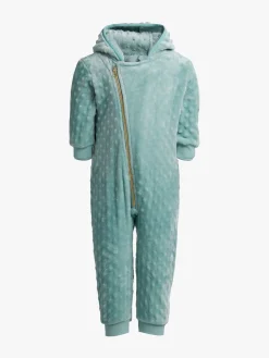 Børn PetiteCherieAtelier Petite Chérie Atelier Nour Fleecedragt, Blue Surf