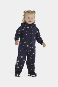 Børn PetiteCherieAtelier Overtøj>Petite Chérie Atelier Paulin Softshelldragt, Eclipse