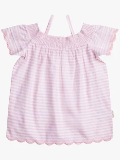 Børn PetiteCherieAtelier Overdele>Petite Chérie Atelier Phillipa Top, White/Pink