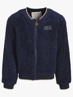 PetiteCherieAtelier Fleecetøj*Petite Chérie Atelier Vienna Fleecetrøje, Navy Blå