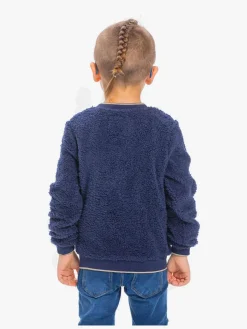 PetiteCherieAtelier Fleecetøj*Petite Chérie Atelier Vienna Fleecetrøje, Navy Blå