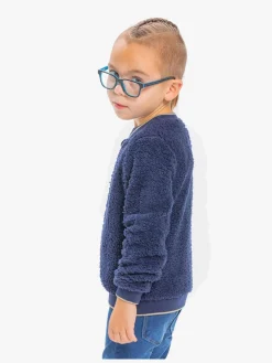 PetiteCherieAtelier Fleecetøj*Petite Chérie Atelier Vienna Fleecetrøje, Navy Blå