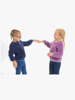 PetiteCherieAtelier Fleecetøj*Petite Chérie Atelier Vienna Fleecetrøje, Navy Blå