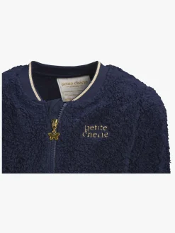 PetiteCherieAtelier Fleecetøj*Petite Chérie Atelier Vienna Fleecetrøje, Navy Blå