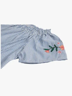 Børn PetiteCherieAtelier Overdele></noscript>Petite Chérie Atelier Zola Bluse, Navy/White