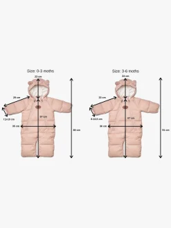 PetiteCherie Køreposer*Petite Chérie Blanche Dunkørepose 2-in-1, Mauve Pink Lyserød