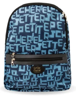PetiteCherie Petite Chérie Impression Pusletaske Rygsæk, Blue