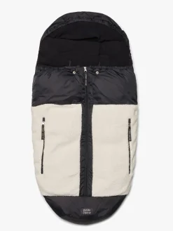 PetiteCherie Køreposer>Petite Chérie Limited Kørepose, Black/White Pile