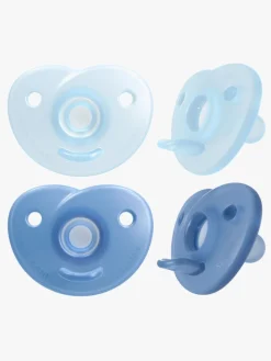 PhilipsAvent Philips Avent Curved Soothie 0-6 mdr., Blå