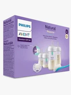 PhilipsAvent Dåbsgaver></noscript>Philips Avent Natural Response Sutteflasker Startsæt med AirFree Vent Newborn